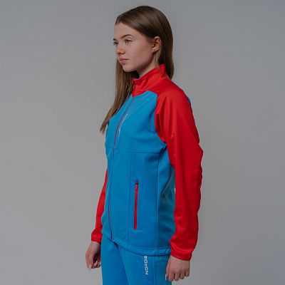 Превью  Куртка лыжная NORDSKI Jr. Premium Blue/Red